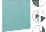 Access Panel with Aluminium Frame and Plasterboard 600x600 mm