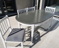 Table and chairs