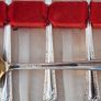 Boxed Art Deco silver-plated dessert spoons Image 5
