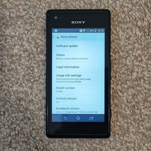 Sony Xperia M 4GB Black