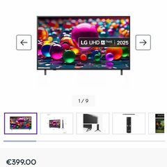 Lg 50" Led 4k Hdr Smart Tv 2025 - 50ua75006la