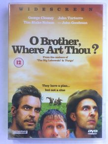 O Brother, Where Art Thou? (Coen Brothers Film) [2000] George Clooney, John Torturro, Tim Blake Nelson, Charles Durning, John Goodman & Holly Hunter [Movie DVD]