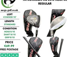 Taylormade M2 2016 #3 Wood 15 Degree / Reax 65 Regular
