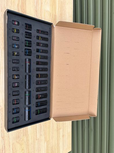 Brand New Manarola 34Pc 3/8" Impact Sockets