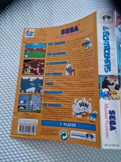 Les Schtroumpfs The Surfs Master System  Arcade Retro Games Original