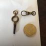 Antique watch key & catch Image 5