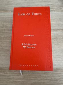 Law of Torts 4th Edition McMahon & Binchy