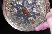 Vintage Brass Shallow Wall Plate