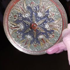 Vintage Brass Shallow Wall Plate