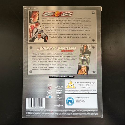 Johnny English/Johnny English Reborn (2 Movie BoxSet)