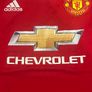 Manchester United Jersey Adidas Red Mens Small Image 3