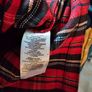 Current/Elliott Red Denim Plaid Dress Image 7