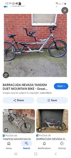 Tandem bicycle WANTED