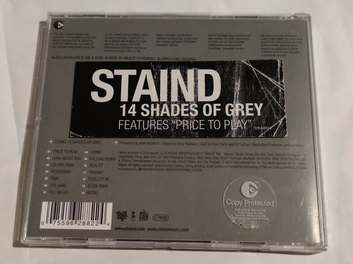 Stained - 14 Shades of Grey Cd