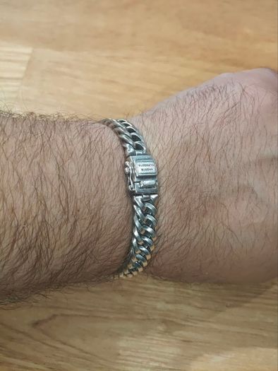 Buddha to Buddha Sterling Silver Chain Bracelet
