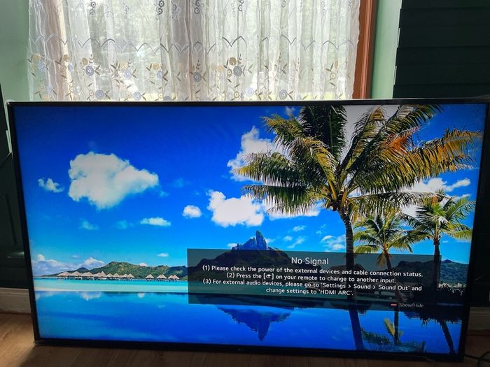 65inch LG smart tv