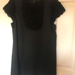 Ted Baker black silk mini-dress (U.K. 10)