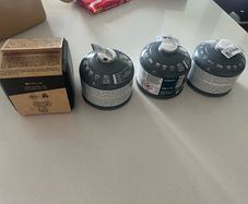 gas stove and gas canisters