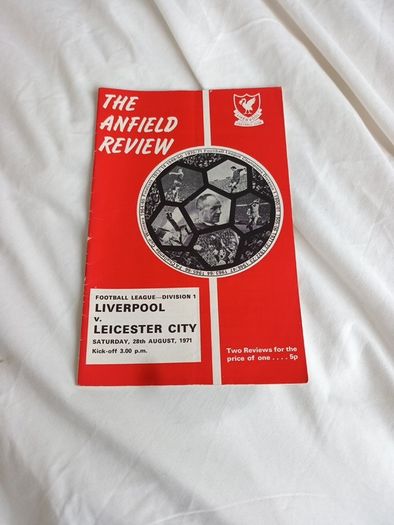Liverpool - 10 programmes 1968 to 1977