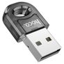 Hoco UA28 USB Bluetooth Dongle Transparent Black Image 2