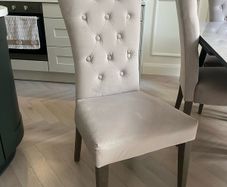 Kingsbury Velvet Dining Chairs x6