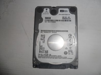 western digital 500GB 2.5" HD