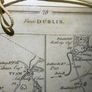 Irish Road Map (Thomas Kitchin / Terry Sculp) Dublin to Castlebar & Newport via Athlone Image 3