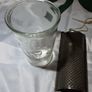vintage milk glass and nut meg grater +xtra Image 2