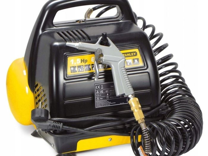 Stanley Portable Air Compressor DIY 6L