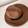 Last call 2x NEW Fedora Hats (ZARA Black & Brown) Image 3