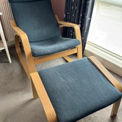 Armchair and Footstool