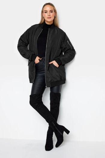 Longline Bomber Jacket