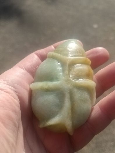 Qing Dynasty Jade Brush Washer