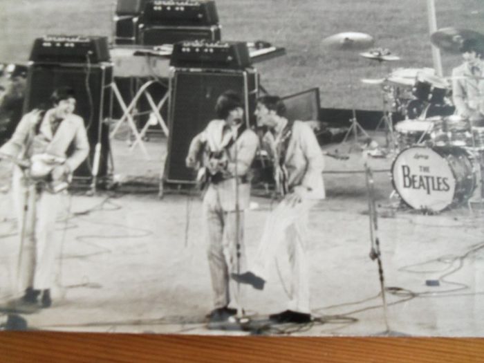 original photo of the Beatles in New York1965