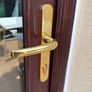 Rosewood PVC Double Glazed Back Door Image 3