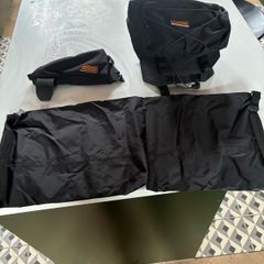 Restrap top tube bag and bar bag