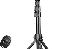 Phone Tripod & Selfie Stick 67 inch - Bluetooth Remote - Brand New