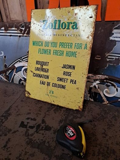 Vintage Tin Sign