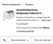 Toaster Russell Hobbs