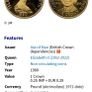 1980 Isle Of Man Gold Proof One Crown Coin Image 6