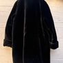 Basler vintage faux fur coat black luxury chic Image 3