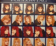 The Bangles Following Dover Beach 1987 UK 7inch Vinyl