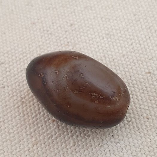 Antique Style Vintage Crystalize Eyes Suliemani Agate Bead Amulet