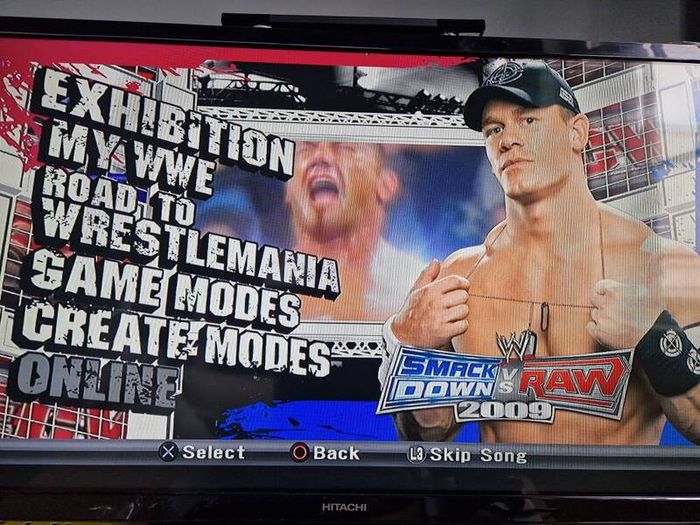 Smack Down vs Raw 2009 PlayStation3 Ps3 Games Original