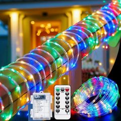 LED rope light battery powered light string 32.80ft-10m/100 LED,s