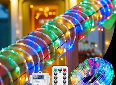 LED rope light battery powered light string 32.80ft-10m/100 LED,s