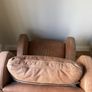 Fama leather swivel chair Image 4