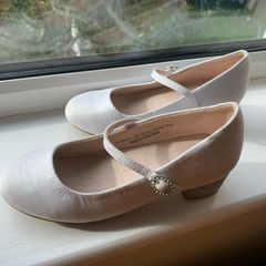 White Communion/Flower girl/formal shoes