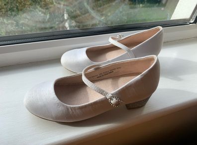 White Communion/Flower girl/formal shoes