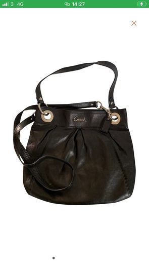 coach bag crossbody shoulder leather vintage